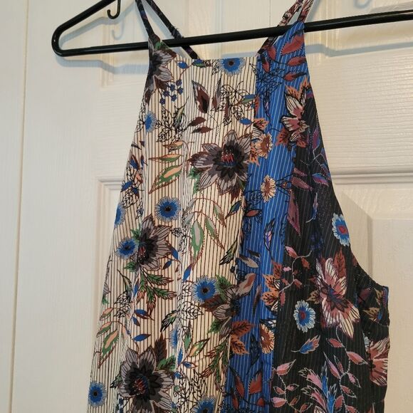 Lulu's Lullaby Multi Print Midi Dress Size Small NWT - Picture 6 of 13
